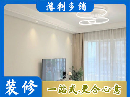 抚州市乐安专业装修客厅